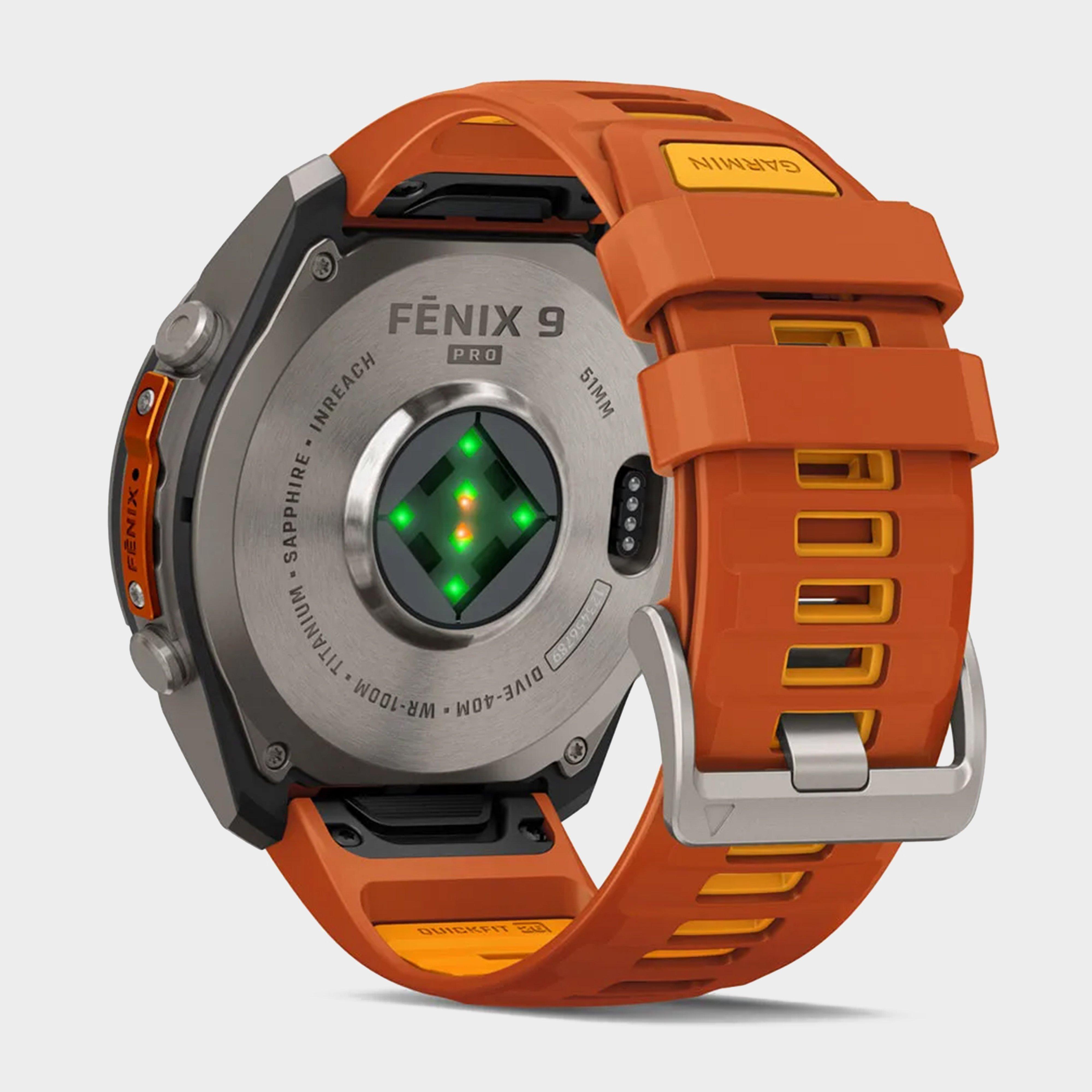 fenix® 9 Pro inReach® 51mm Autumn Orange GPS Multisport Smartwatch