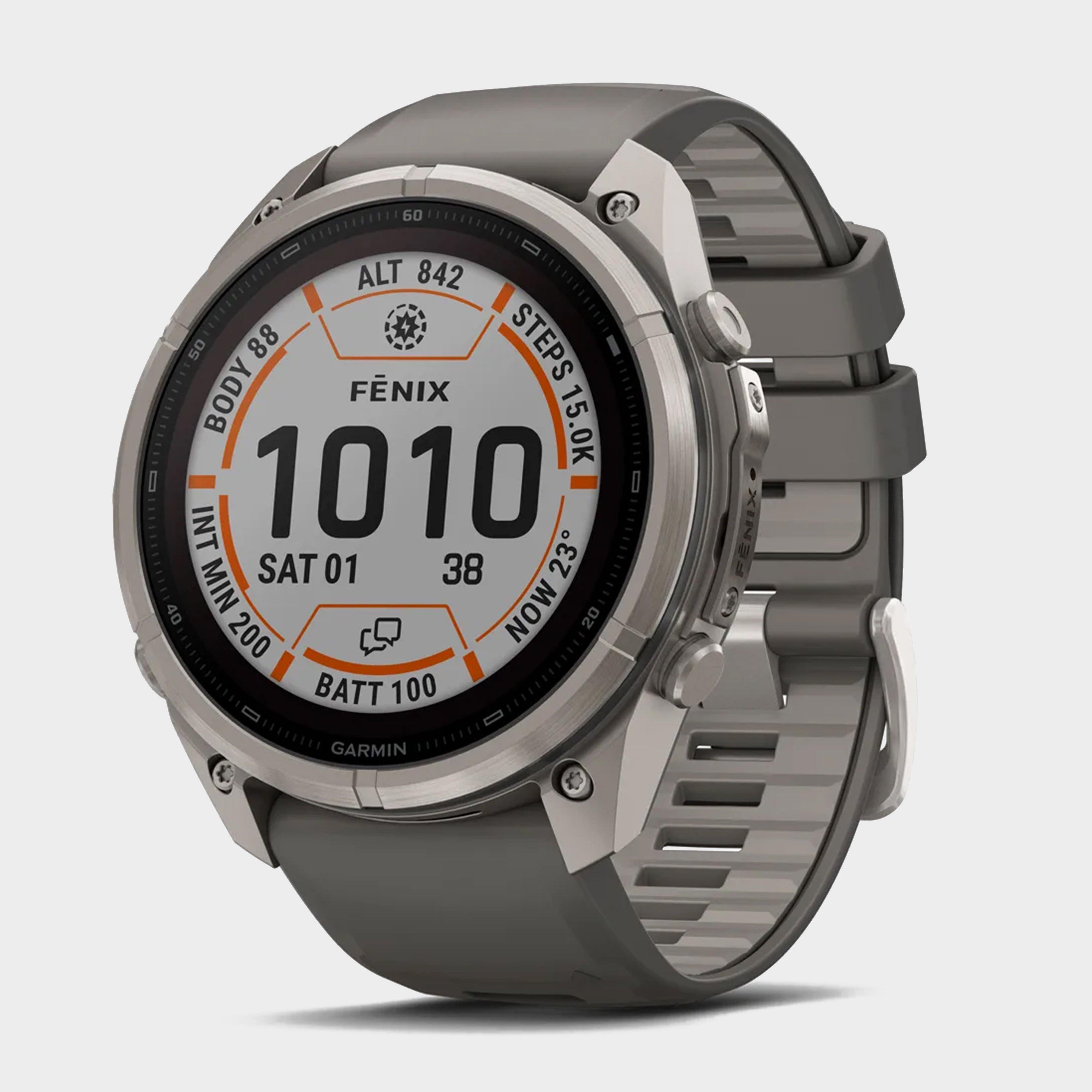 fenix® 9 Pro Solar inReach® 51mm Pebble Grey GPS Multisport Smartwatch