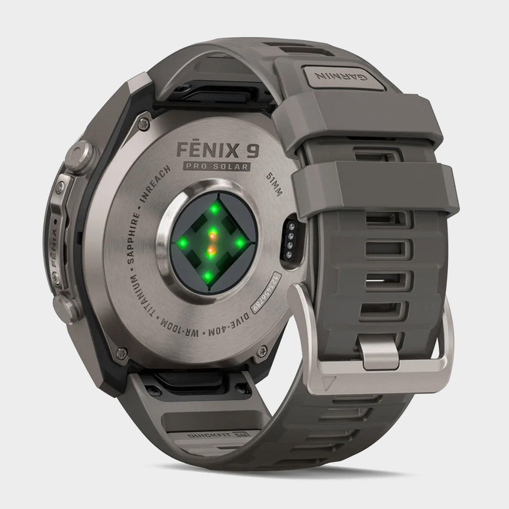 fenix® 9 Pro Solar inReach® 51mm Pebble Grey GPS Multisport Smartwatch